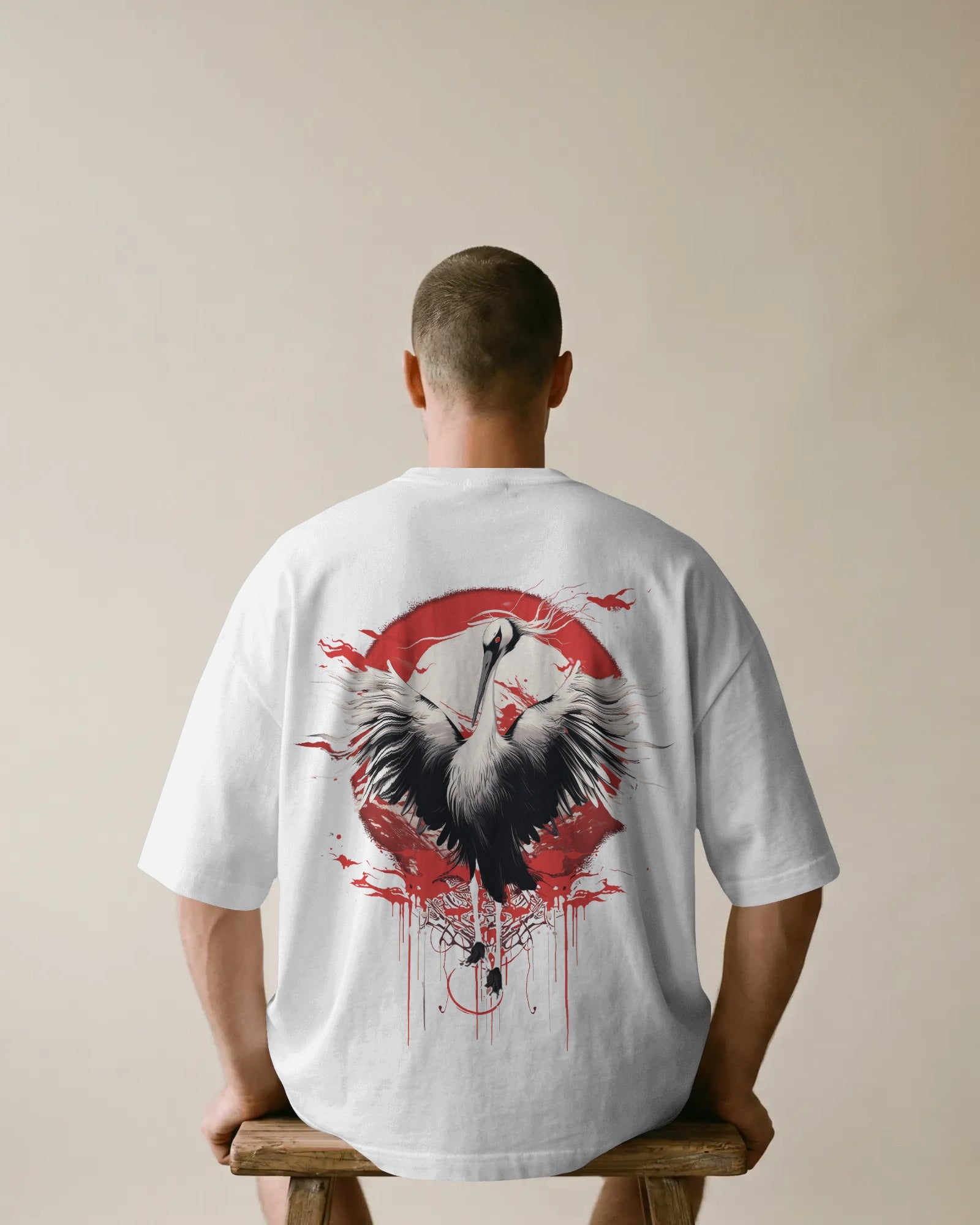 RED CROWNED CRANE 04