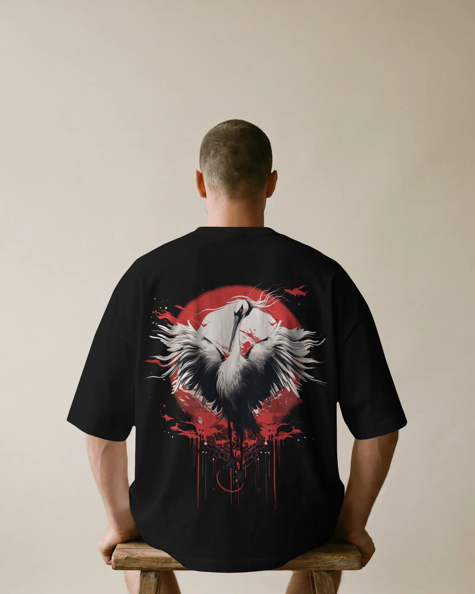 RED CROWNED CRANE 04