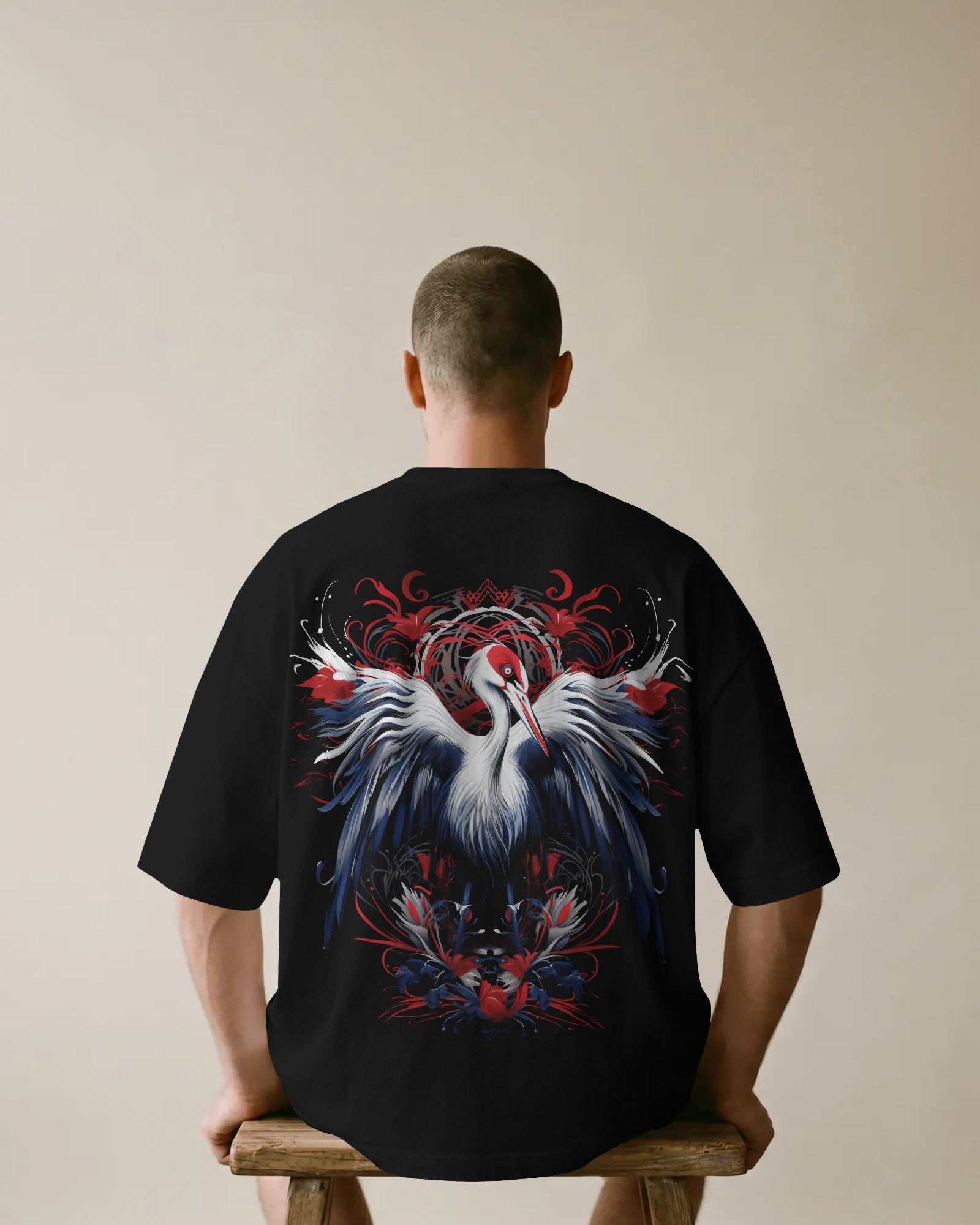 RED CROWNED CRANE 13