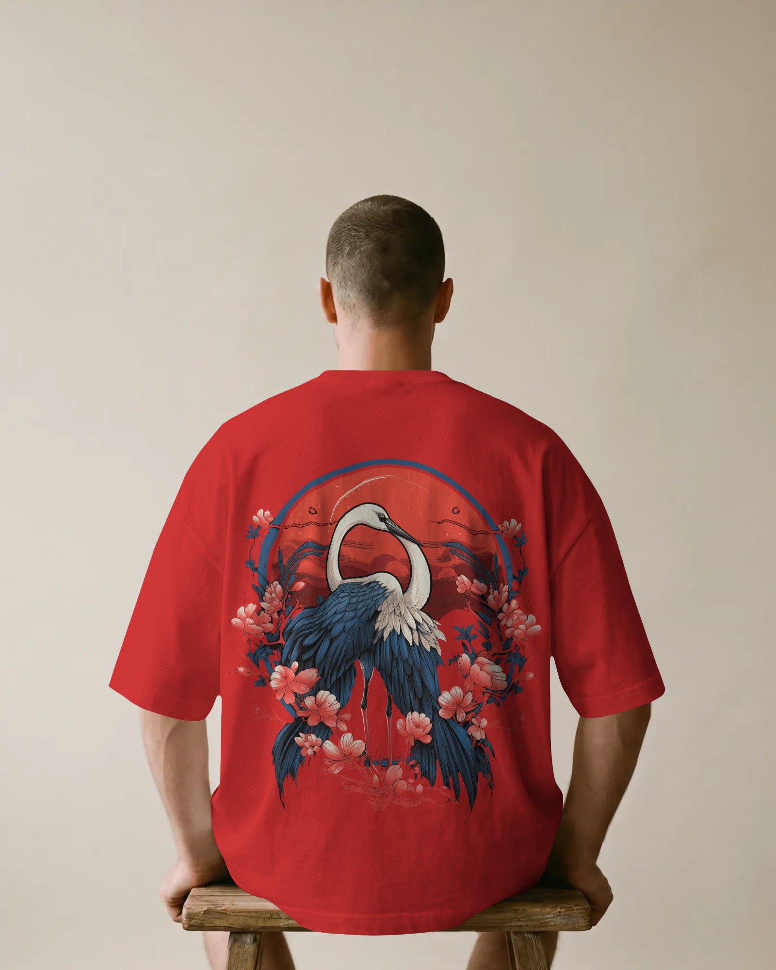 RED CROWNED CRANE 08
