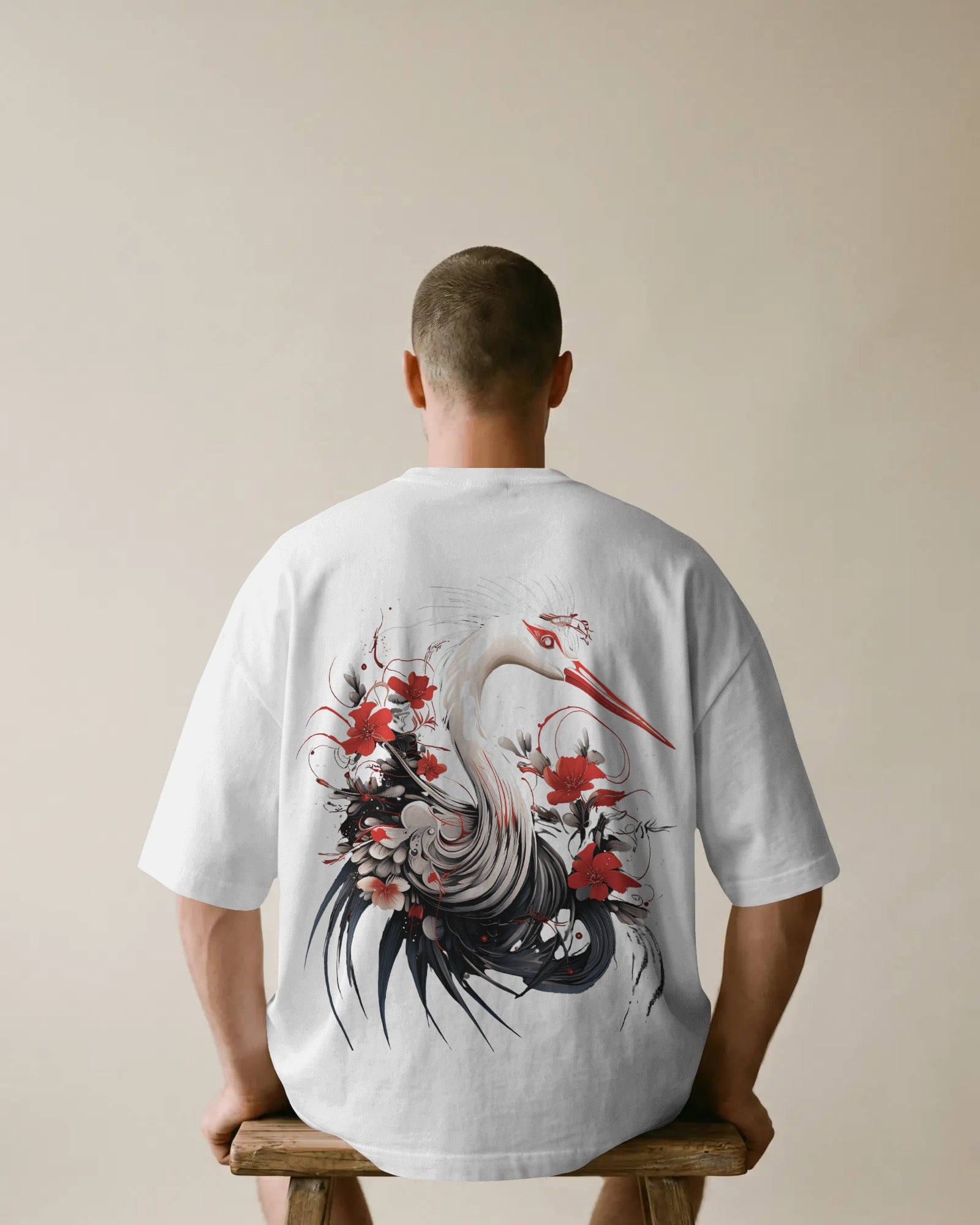 RED CROWNED CRANE 10
