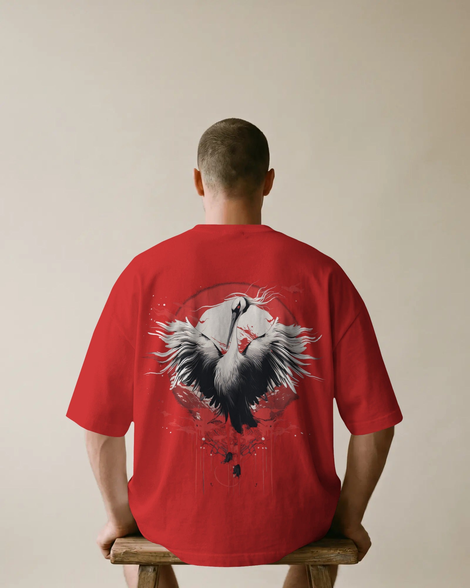 RED CROWNED CRANE 04