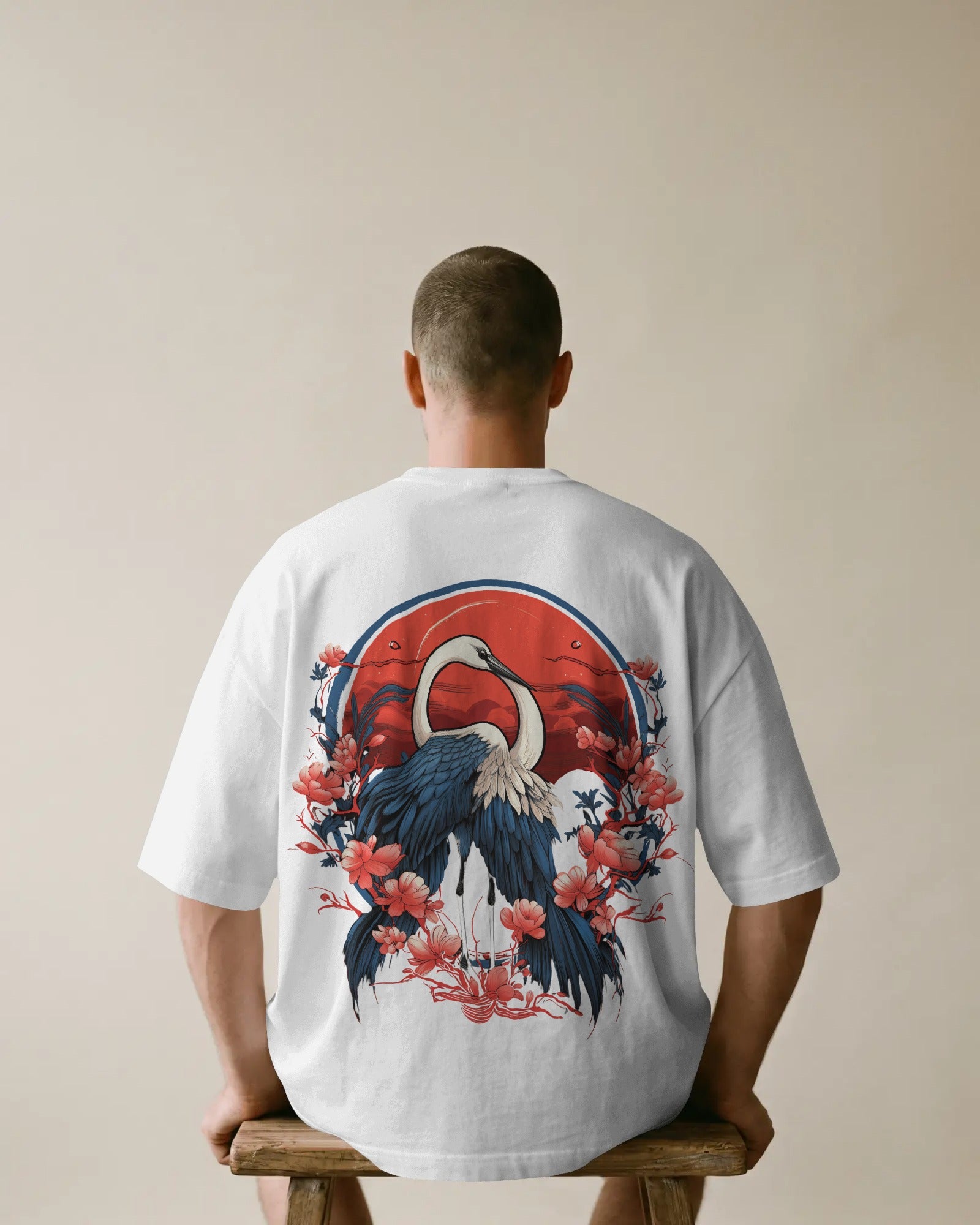 RED CROWNED CRANE 08