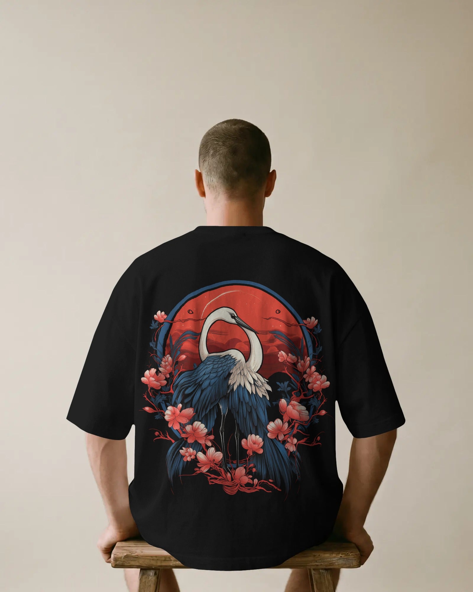 RED CROWNED CRANE 08