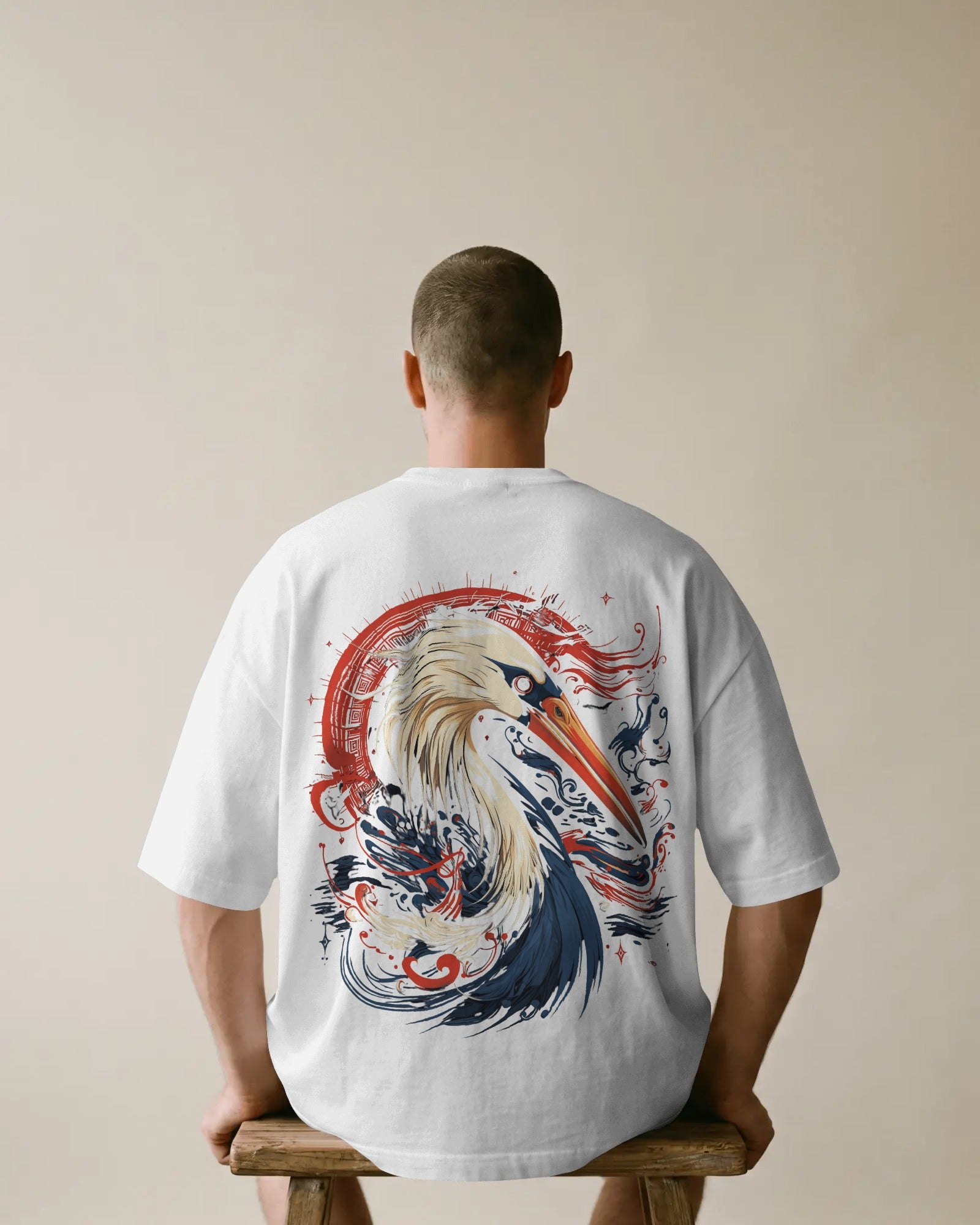 RED CROWNED CRANE 07