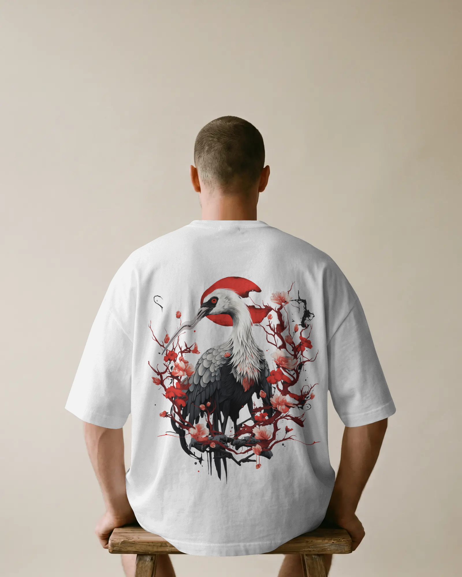RED CROWNED CRANE 02