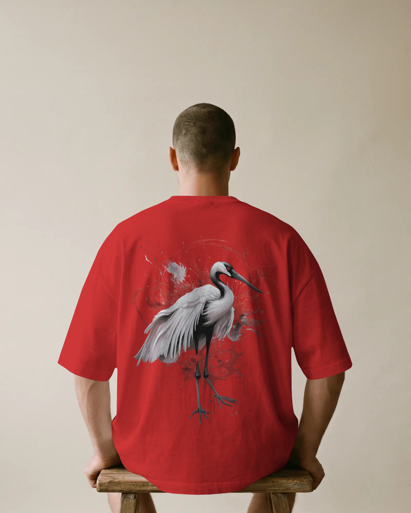 RED CROWNED CRANE 01