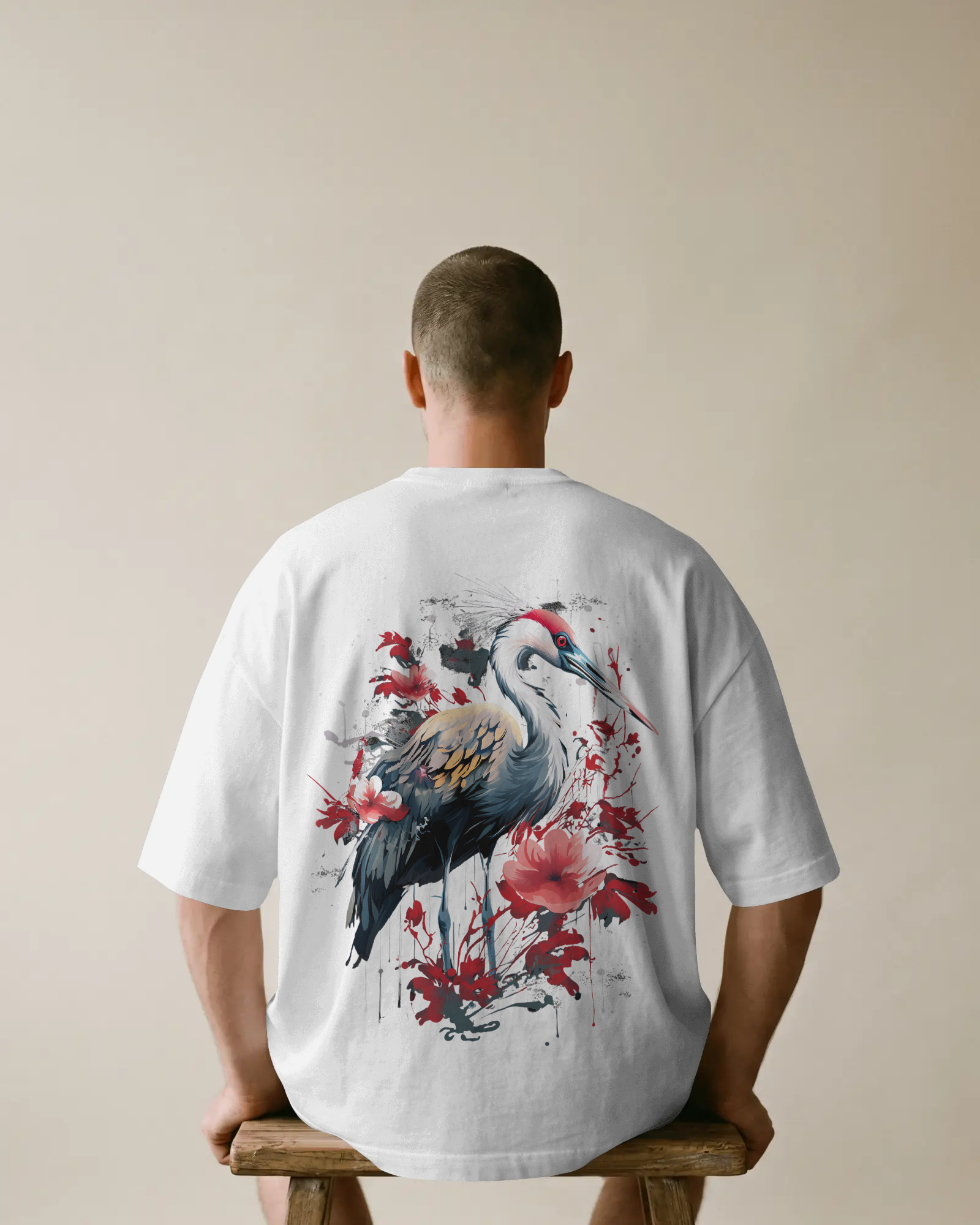 RED CROWNED CRANE 15
