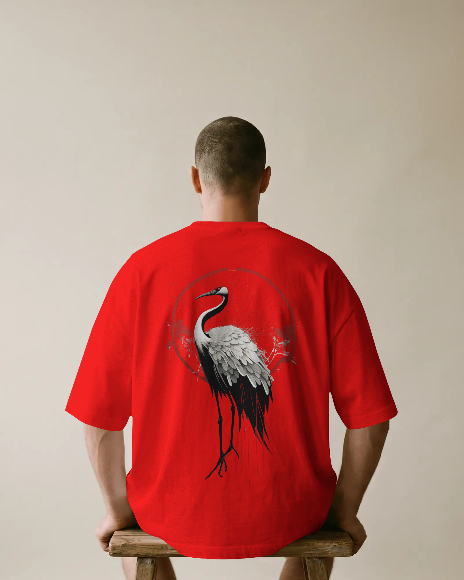 RED CROWNED CRANE 03