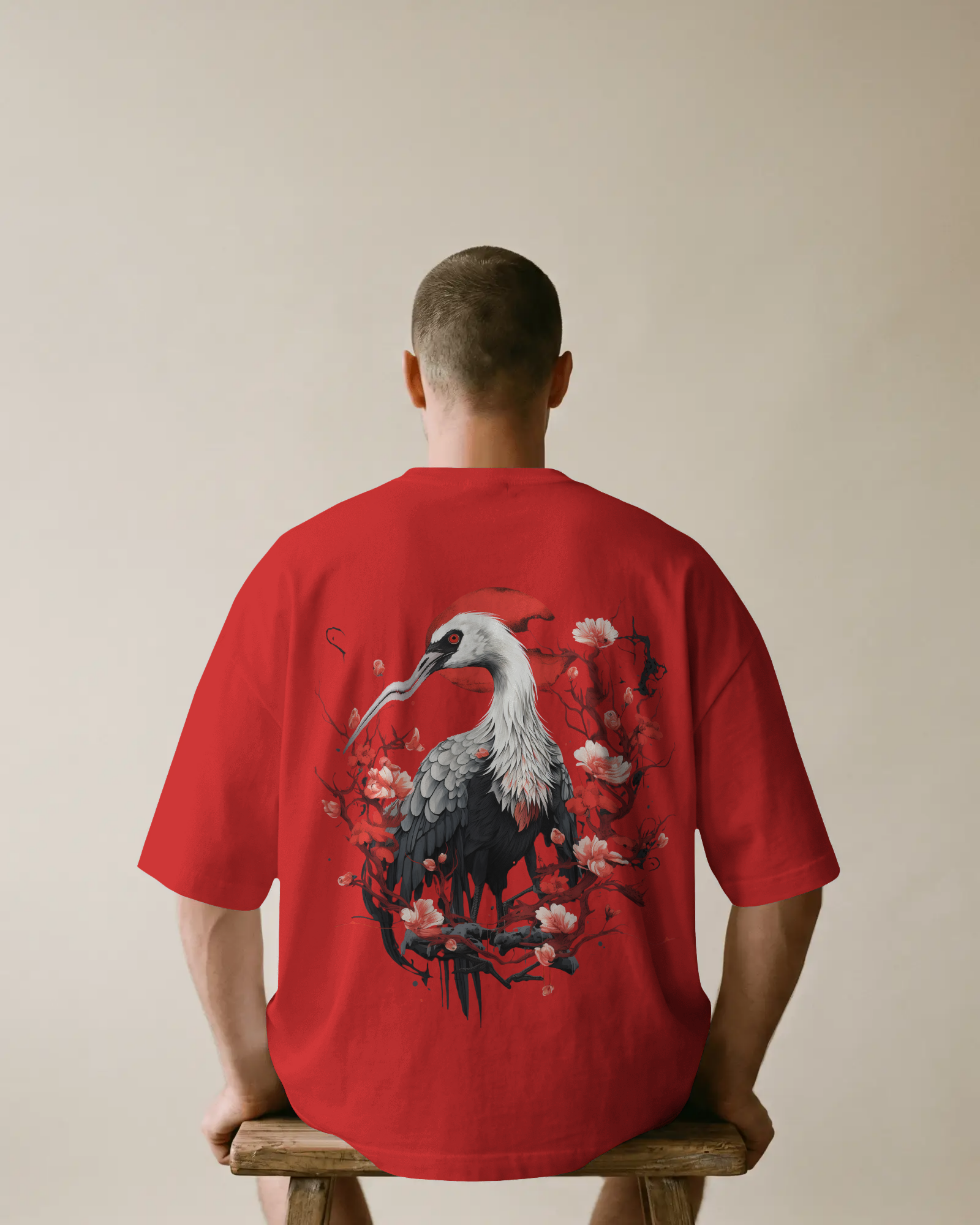 RED CROWNED CRANE 02