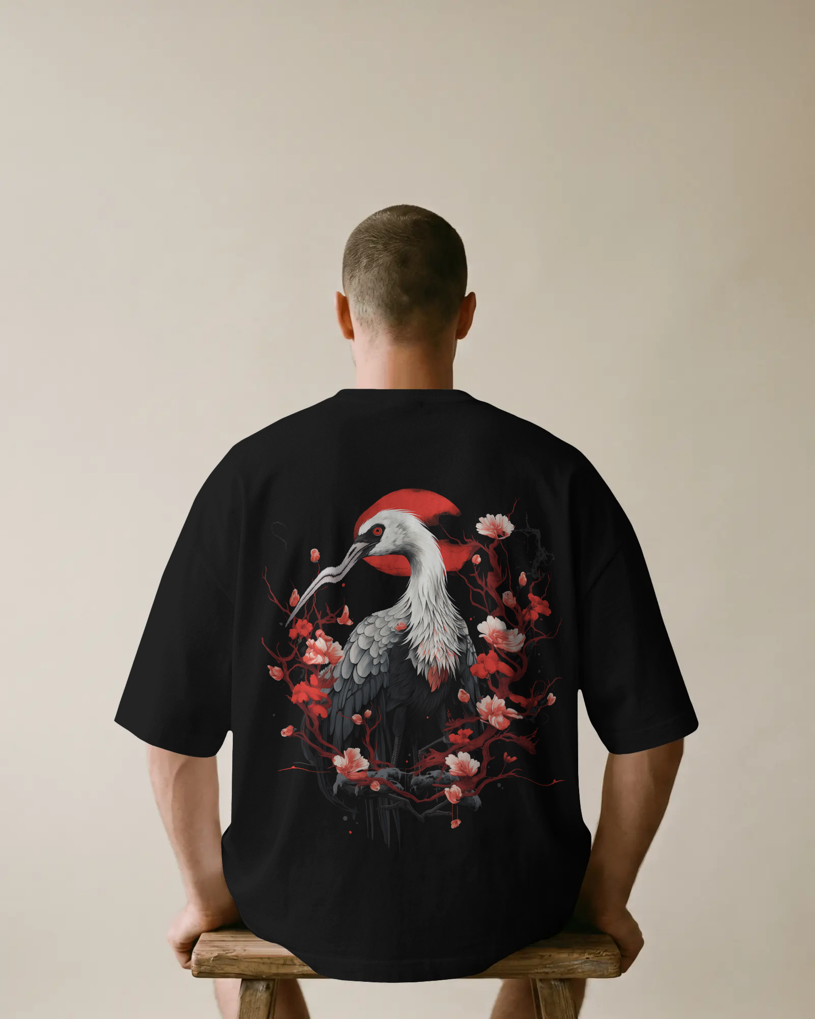 RED CROWNED CRANE 02