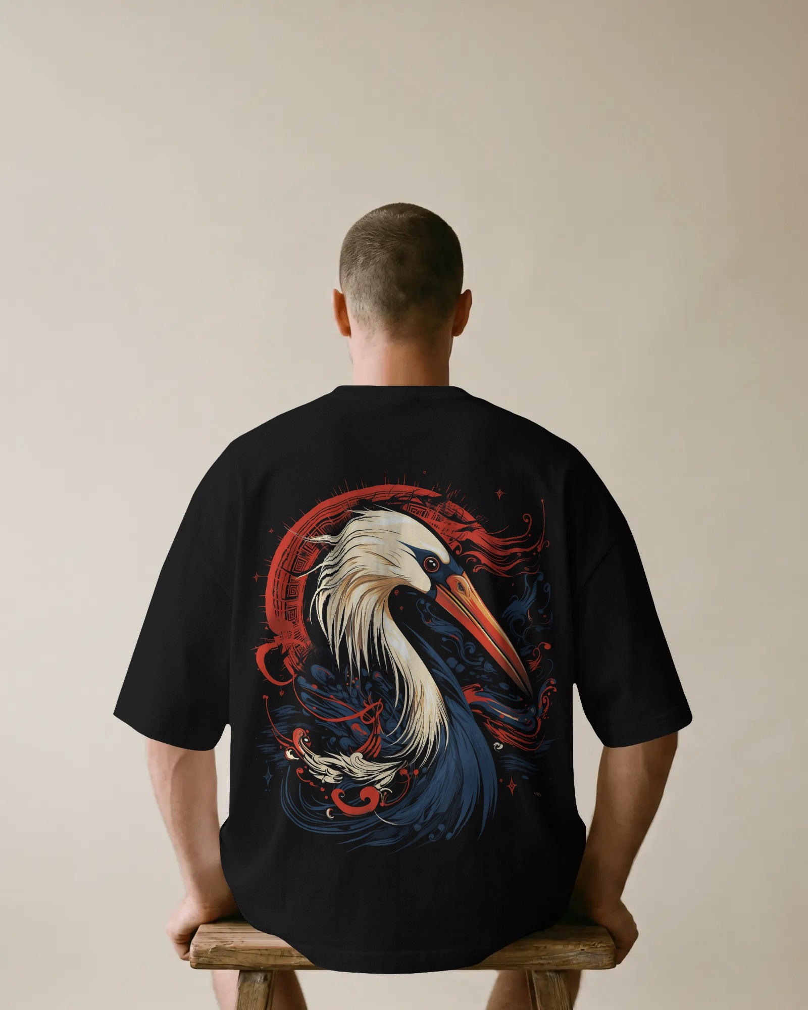 RED CROWNED CRANE 07