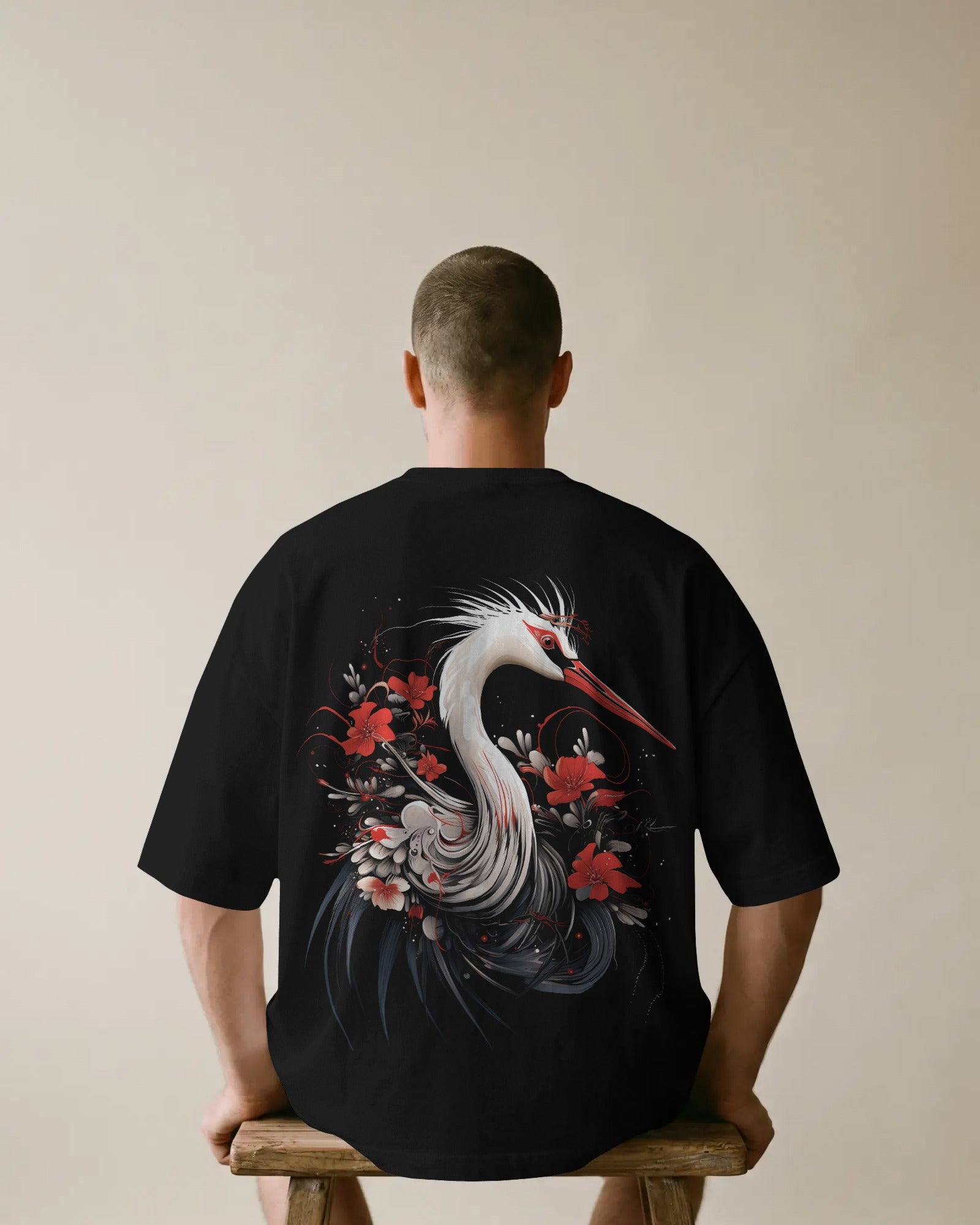 RED CROWNED CRANE 10