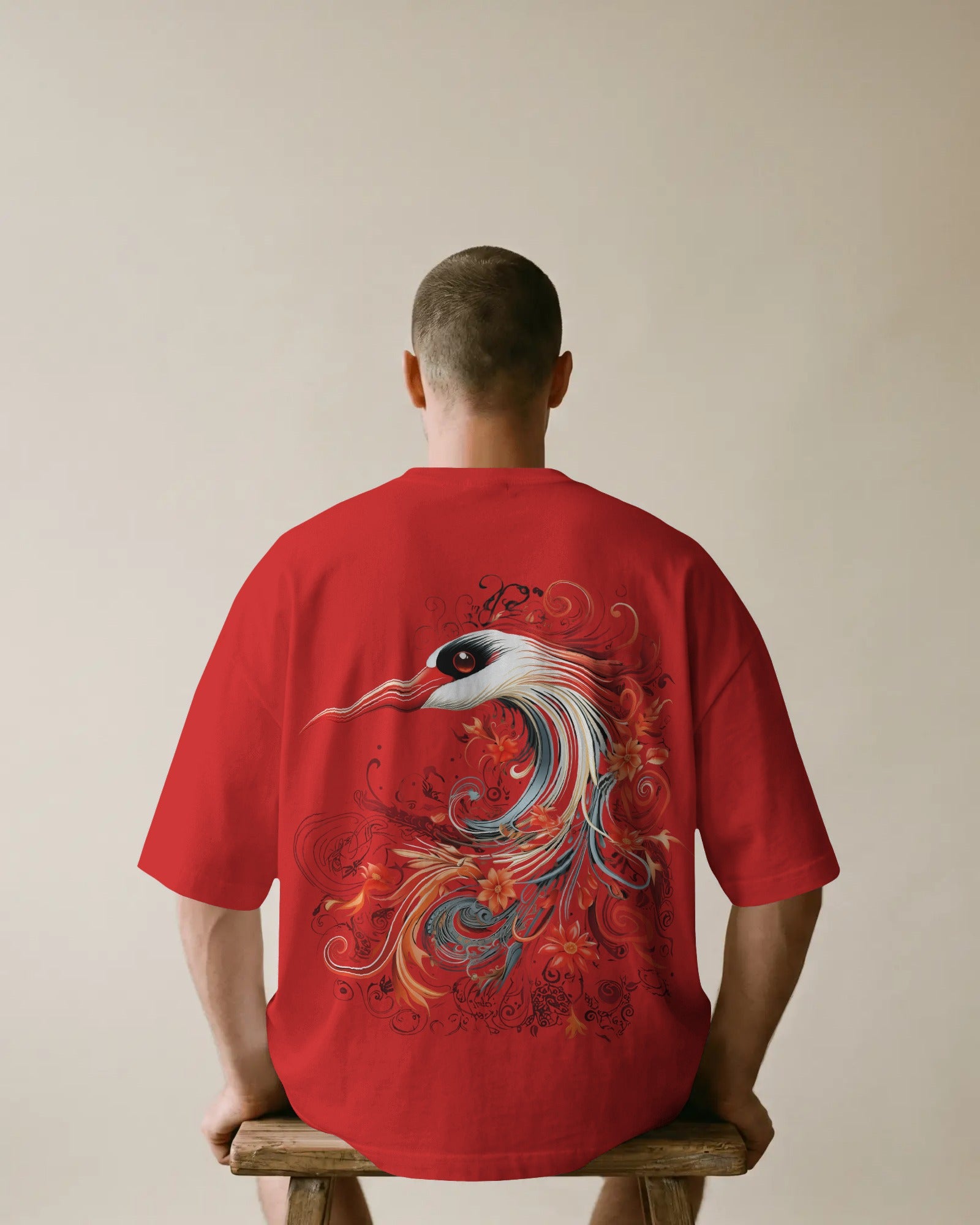 RED CROWNED CRANE 05